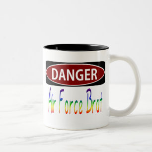 Dangerair Force Brat Tweekleurige Koffiemok