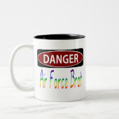 Dangerair Force Brat Tweekleurige Koffiemok (Links)
