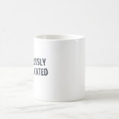 Dangerisch overgeschoold koffiemok (Center)