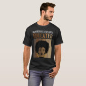 Dangerous And HBCU Educated Historical Black Colle T-shirt (Voorkant volledig)