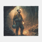Dangerous Mines Fleece Deken (Voorkant (Horizontaal))