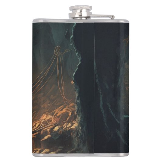 Dangerous Mines Heupfles (Achterkant)