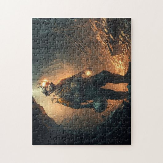 Dangerous Mines Legpuzzel (Verticaal)