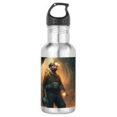 Dangerous Mines Waterfles (Voorkant)
