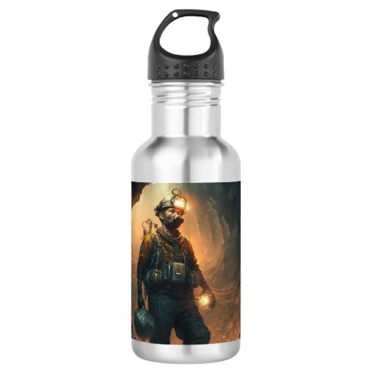 Dangerous Mines Waterfles (Voorkant)
