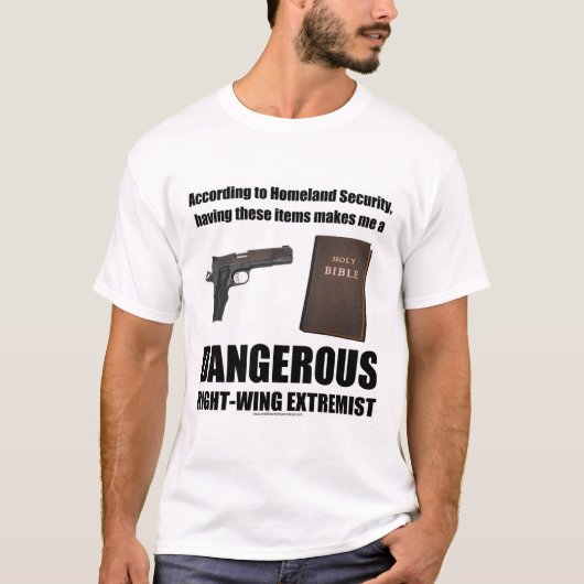 Dangerous right-Wing Extremist t-shirt (Voorkant)