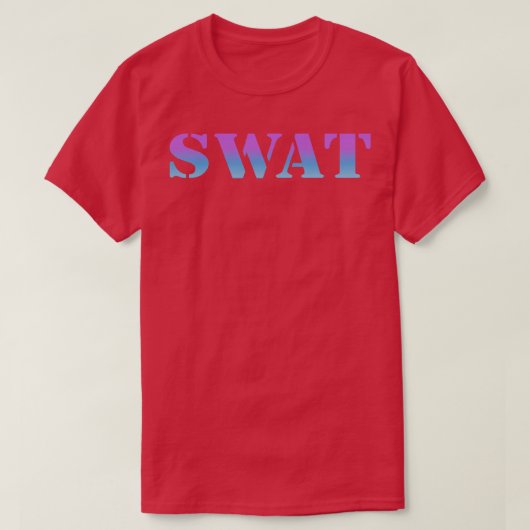 Dangerous SWAT Text Mode T-shirt (Design voorkant)