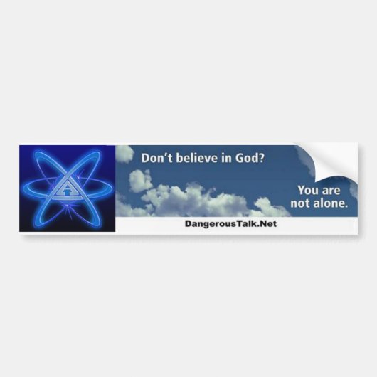 Dangerous Talk Bumpersticker (Voorkant)