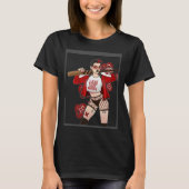 Dangerous woman print t-shirt (Voorkant)