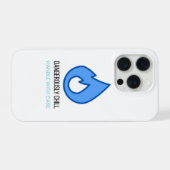 Dangerously Chill – Ice & Fire iPhone Hoesje (Achterkant horizontaal)