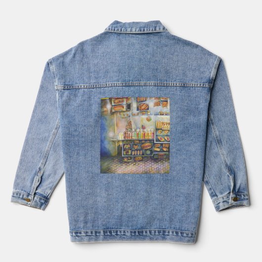 Dangerously dicht bij Fun Denim Jacket (Achterkant)