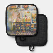 Dangerously dicht bij Fun Pannenlap (Voorkant / Achterkant)