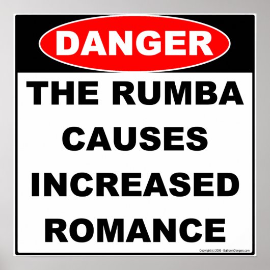 Dangers Rumba Posters (Voorkant)