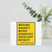 DANGERsign Briefkaart (Staand voorkant)