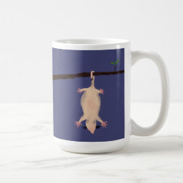 Dangle in Mogelijkheid met deze schattige opossum Koffiemok