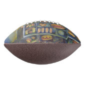 Danglijk dicht bij de vlaag american football (Gedraaid 90)