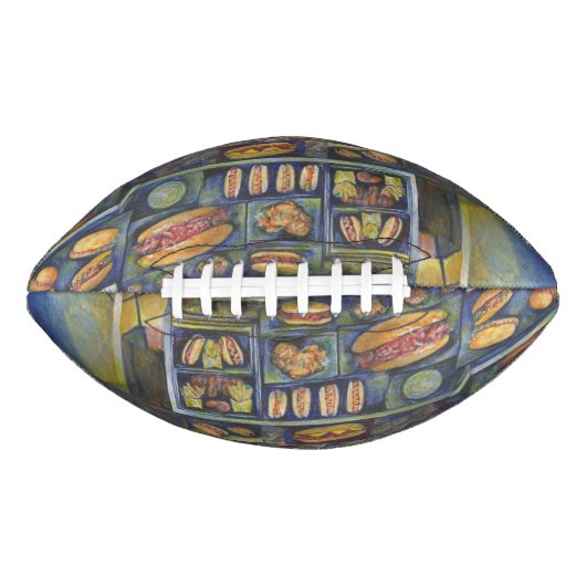 Danglijk dicht bij de vlaag american football (Voorkant)