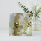 Dangling Orchid-uitnodigingen Kaart (Staand voorkant)