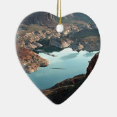 Dangling Rope Marina. Lake Powell, Utah, VS Keramisch Ornament (Rechts)