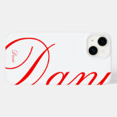 Dani - mooie iPhone draagtas Case-Mate iPhone Case (Achterkant (horizontaal))