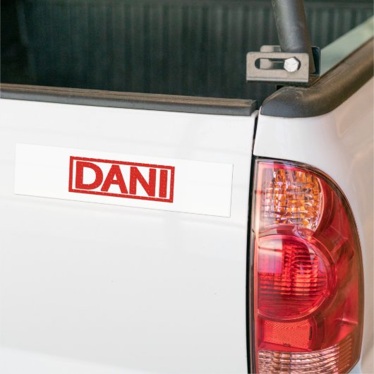 Dani Stamp Bumpersticker (Op Truck)