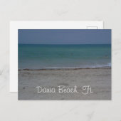 Dania Beach, FL Briefkaart (Voorkant / Achterkant)