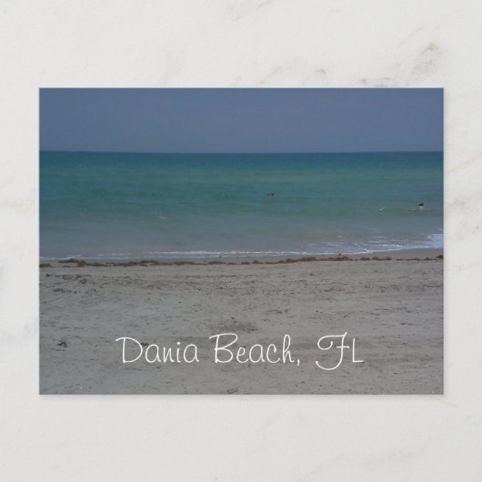 Dania Beach, FL Briefkaart (Voorkant)