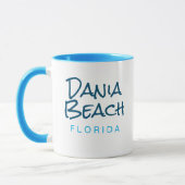 Dania Beach Florida Coffee Mok (Links)