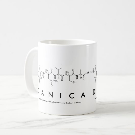 Danica peptide name mok (Voorkant links)