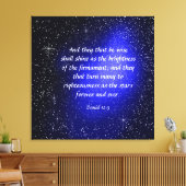 Daniel 12:3 Canvas Print (Insitu (Woonkamer))