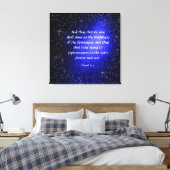 Daniel 12:3 Canvas Print (Insitu (Slaapkamer))