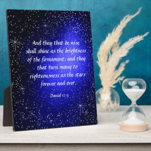 Daniel 12:3 Plaque Fotoplaat