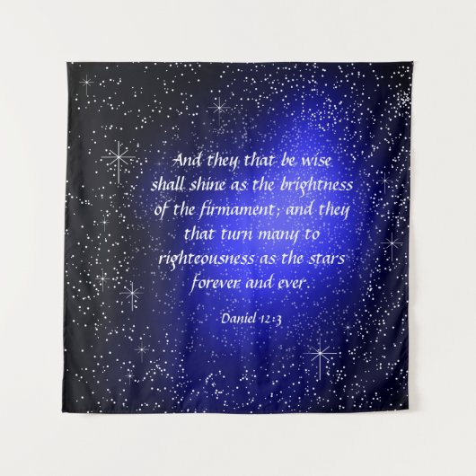 Daniel 12:3 wandkleed (Voorkant)