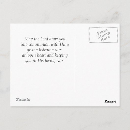 Daniel 2:21-22 Hij verandert tijden en seizoenen Briefkaart (Achterkant)