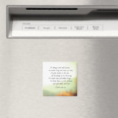 Daniel 2:21-22 Hij verandert tijden en seizoenen Magneet (Insitu (Vaatwasser))