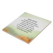 Daniel 2:21-22 Hij verandert tijden en seizoenen Tegeltje (Zijkant)