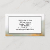 Daniel 2:21-22 Hij verandert tijden en seizoenen Visitekaartje (Achterkant)