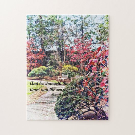 Daniel 2:21 - En de Changeth Legpuzzel (Verticaal)