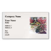 Daniel 2:21 - En de Changeth Visitekaartje Magneet (Voorkant)