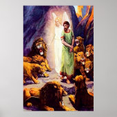 Daniel 6 God beschermt Daniel tegen Harm poster (Voorkant)