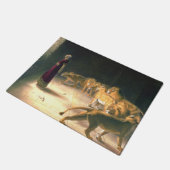 Daniel Antwoord op koning in lions den Briton rivi Deurmat (Schuin)