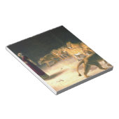 Daniel Antwoord op koning in lions den Briton rivi Notitieblok (Schuin)