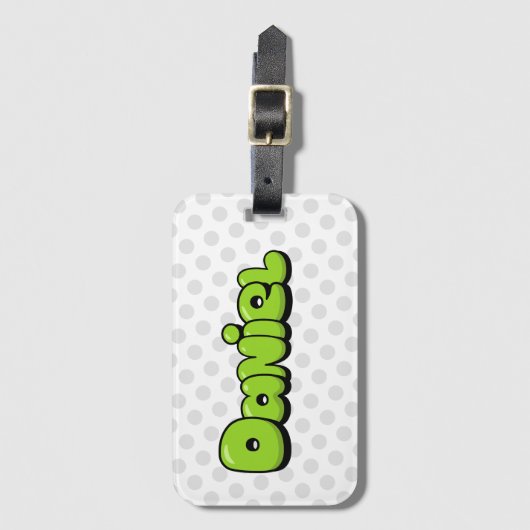 Daniel Bagagelabel (Voorkant (verticaal))