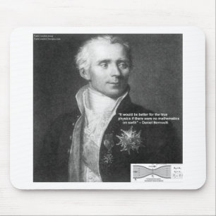 Daniel Bernoulli Echte Fysica Citaat Cadeaus & Kaa Muismat
