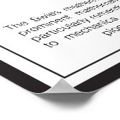 Daniel Bernoulli Poster (Hoek)