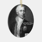 Daniel Bernoulli True Physics Quote Gifts & Kaarte Keramisch Ornament (Rechts)