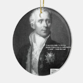 Daniel Bernoulli True Physics Quote Gifts & Kaarte Keramisch Ornament (Links)