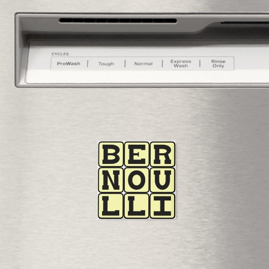 Daniel Bernoulli, van de Bernoulli-beginsel Magneet (Insitu (Vaatwasser))