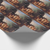 Daniel Boone begeleidt kolonisten Cadeaupapier (Hoek)