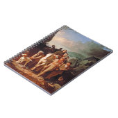 Daniel Boone begeleidt kolonisten Notitieboek (Linkerzijde)